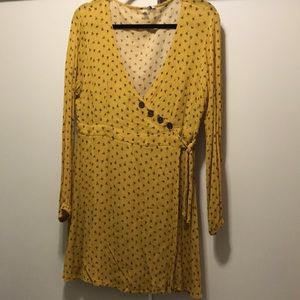 LongSleeve Fall Mini Dress